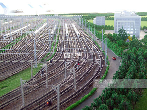 地铁站教学演示模型